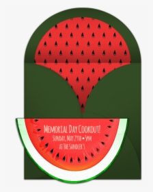 Watermelon Invitations - Watermelon Invitation, HD Png Download, Free Download