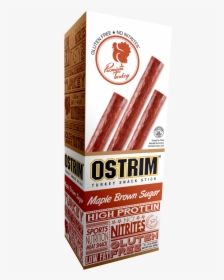 Ostrim Turkey Maple Brown Sugar Snack Sticks - Bacon, HD Png Download, Free Download