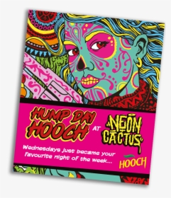 Neon Cactus - Graphic Design, HD Png Download, Free Download