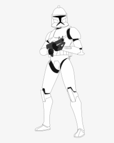 Clone Trooper Star Wars Star Wars Clone Wars, Star - Battle Damaged Clone Trooper, HD Png Download, Free Download