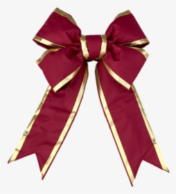 Gold Trimmed Structural Bow"  Class= - Burgundy And Gold Png, Transparent Png, Free Download