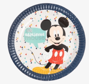 Disney Awesome Mickey Mouse Paper Plates - Kentucky Ornithological Society, HD Png Download, Free Download