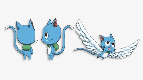 Happy Fairy Tail Character Design, HD Png Download, Free Download