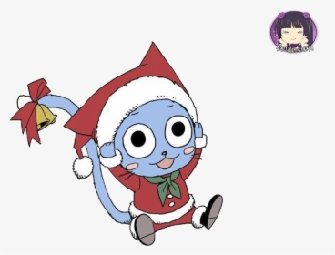 Christmas Happy Fairy Tail Drawing, HD Png Download, Free Download