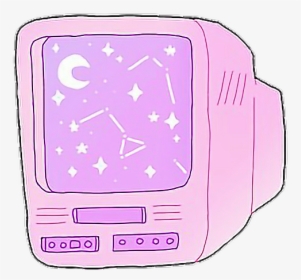 Pink Tv Png - Pink Computer Clipart, Transparent Png, Free Download