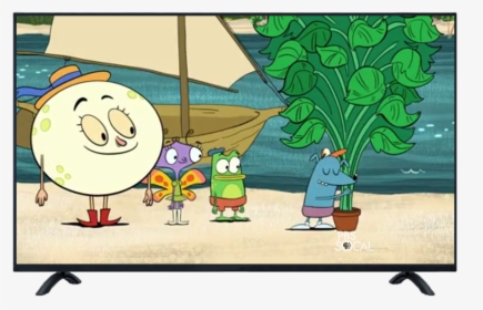 Ipad With Pbs Kids Socal On Screen - Cartoon, HD Png Download, Free Download