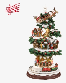 Hustle And Bustle Around The Christmas Tree - Christmas Tree, HD Png Download, Free Download