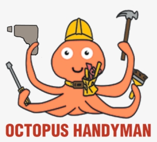 Octopus Handyman, HD Png Download, Free Download