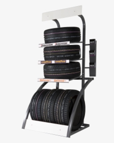 Car Tyre Display Stand , Png Download - Tire Display, Transparent Png, Free Download