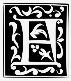 Decorative Letter Set - Ornamental Alphabet, HD Png Download, Free Download
