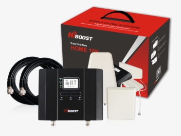Hiboost Home 10k Lcd Cell Phone Signal Booster Kit - Cell Phone Booster, HD Png Download, Free Download