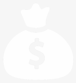 Save Big Money On Your Purchase - Money Bag Icon White, HD Png Download, Free Download