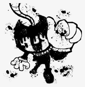 Bendy And The Ink Machine Downward Fall Painting, HD Png Download, Free Download