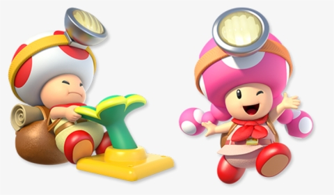Captaintoad - Captain Toad Treasure Tracker Toadette, HD Png Download, Free Download