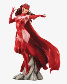 Scarlet Witch 1/10th Scale Artfx Statue - Marvel Comic Scarlet Witch, HD Png Download, Free Download