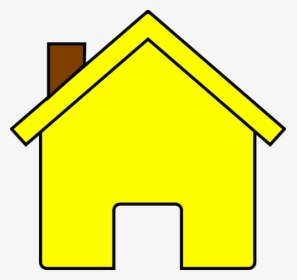 Yellow House Clip Art Png, Transparent Png, Free Download