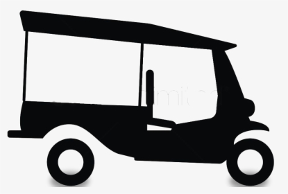 Industry Clipart Manufacturer - Clipart Of E Rickshaw, HD Png Download, Free Download