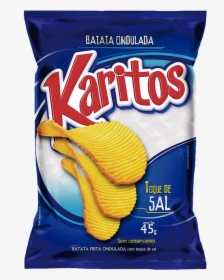 Karitos Toque Sal 45g - Potato Chip, HD Png Download, Free Download