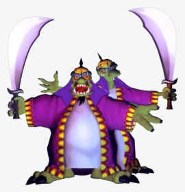 Komodo - Crash Bandicoot 2 Komodo Brothers, HD Png Download, Free Download