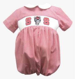 Nc State Wolfpack Infant Boys Hand Smocked Bubble - Pattern, HD Png Download, Free Download