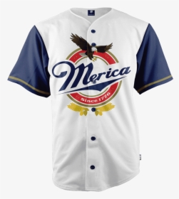 Merica Lite Baseball Jersey - Baseball Uniform, HD Png Download, Free Download