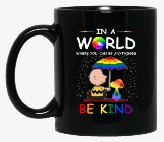 Lgbt Charlie Brown Snoopy In A World Where You Can - Disney World Is Calling And I Must Go, HD Png Download, Free Download