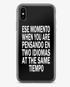 Spanglish Iphone Case - Pub Diesel Be Stupid, HD Png Download, Free Download