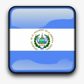 Flag Of El Salvador Clipart, Vector Clip Art Online, - Salvador Flag, HD Png Download, Free Download