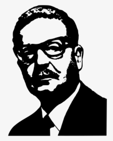 Salvador Allende Outline 56th President Of The Senate - Salvador Allende Vector, HD Png Download, Free Download
