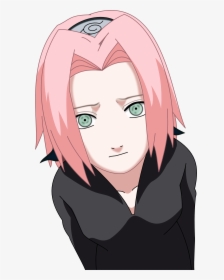 I Wanted To Know How Sakura Would Look Like With Mangekyou - Sakura Haruno Hair Png, Transparent Png, Free Download