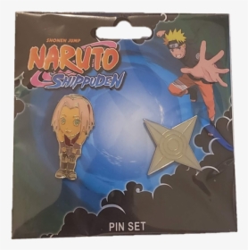 Naruto Shippuden Pin Set Chibi Sakura & Shuriken - Naruto Shippuden Ninja Destiny 2, HD Png Download, Free Download