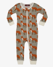 Milkbarn Baby Organic Cotton Zipper Pajama - Pajamas, HD Png Download, Free Download