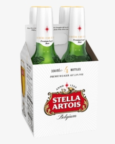 Stella Artois 4 Pack Bottles, HD Png Download, Free Download