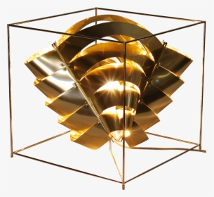 Light Cube Gold Auriga - Graphic Design, HD Png Download, Free Download