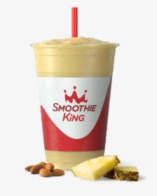 Sk Fitness Original High Protein Pineapple With Ingredients - Smoothie King Keto Champ, HD Png Download, Free Download