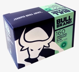Bull Brand Menthol Capsule Slim Filter Tips, HD Png Download, Free Download