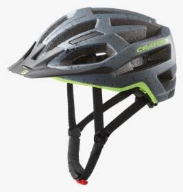C-flash Grey Lime Matt - Bicycle Helmet, HD Png Download, Free Download