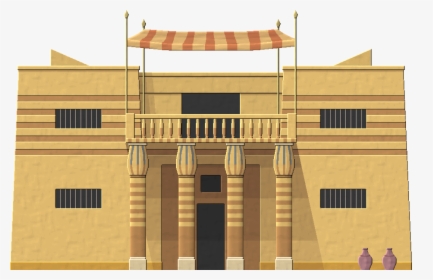 Egyption House - Architecture, HD Png Download, Free Download