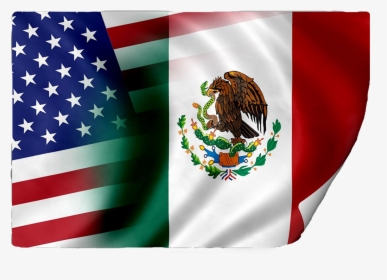 Mexican And Usa Flag, HD Png Download, Free Download