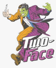 Harvey Dent 2 Face Comic, HD Png Download, Free Download