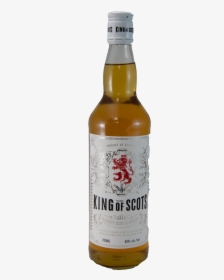 King Of Scots Blended Scotch Whisky - Beer Bottle, HD Png Download, Free Download