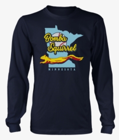 This Minnesota Squirrel Goes Nuts For Bombas - Funny Science Christmas T Shirts, HD Png Download, Free Download
