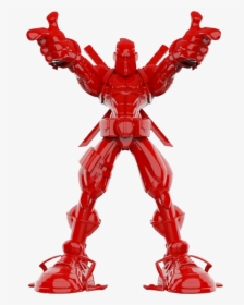 Unruly Industries Wade Giant Sized (gloss Red Edition) - Action Figure, HD Png Download, Free Download