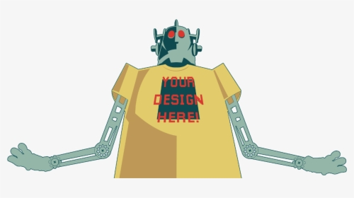 Giant Robo Mascot Holding Out Arms - Illustration, HD Png Download, Free Download