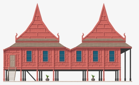 Thumb Image - Traditional Thai House Png, Transparent Png, Free Download