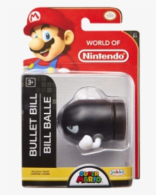 Bullet Bill - World Of Nintendo Super Mario, HD Png Download, Free Download
