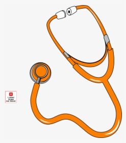 Orange Stethoscope Clipart, HD Png Download, Free Download