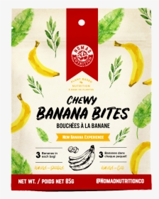 Chewy Banana Bites"  Class= - Natural Foods, HD Png Download, Free Download