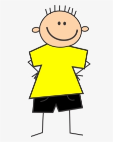 Gravely, Jr - Yellow Shirt Clip Art, HD Png Download, Free Download