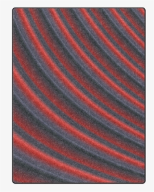 Glossy Red Gradient Stripes Blanket 50"x60" - Pattern, HD Png Download, Free Download